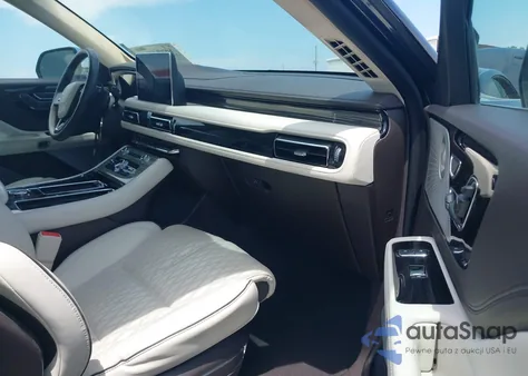 2020 Lincoln Aviator Black Label from USA, damaged, VIN 5LM5J9XC1LGL24540